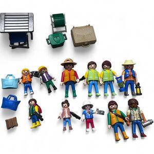 26+PC Play Mobil Camping set With bonus Items!